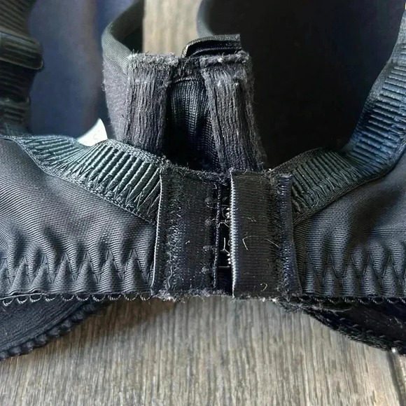 Wacoal Bra Black La Femme Contour Bra Size 34D Adjustable Straps Smooth Contour - Picture 6 of 10